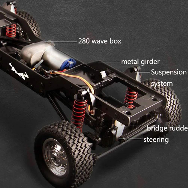 Машинка на радіокеруванні MN78 Cherokee 1/12 RTR 4WD MN
