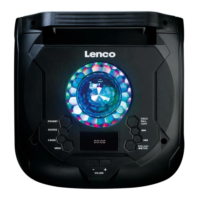 Мобільна акустична система Lenco PA-260BK - изображение 2
