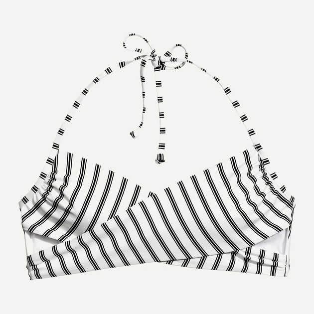 Купальник роздільний на підкладці без кісточок для жінки H&M 0205225-н 40(M) чорно-білий - Фото 2 Купальник роздільний на підкладці без кісточок для жінки H&M 0205225-н 40(M) чорно-білий - зображення 2