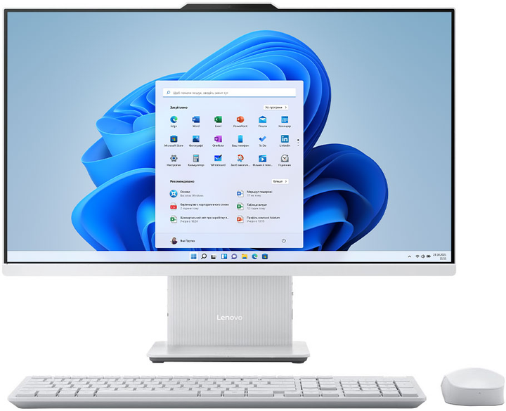 Моноблок Lenovo IdeaCentre AIO 27IRH9 (F0HM002MPB) Cloud Grey - зображення 1