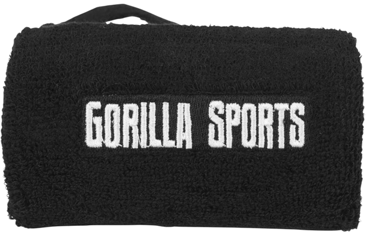 Напульсники Gorilla Sports Kettlebell Чорні (4260438731327) - зображення 3