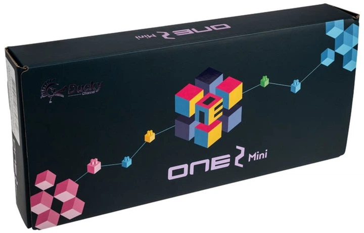 Klawiatura przewodowa Ducky One 2 Mini Cherry MX Blue USB Black (DKON2061ST-CDEPDAZT1) - obraz 10