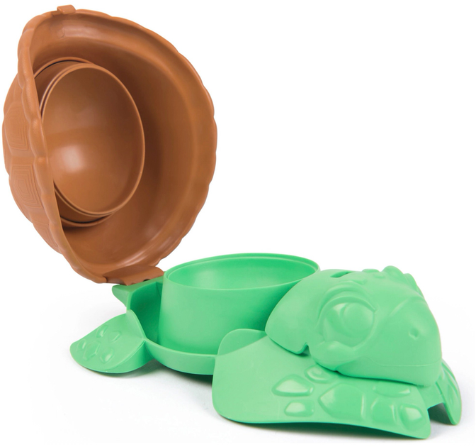 Piasek kinetyczny Kinetic Sand Zestaw z plażą żółwi 396 g (0681147012790) - obraz 4