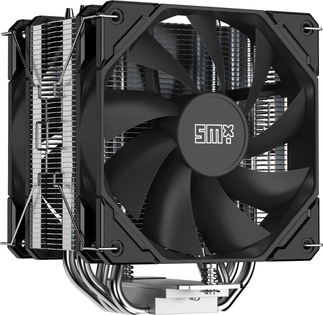 Повітряне охолодження Silver Monkey X CRISP DUAL 2x120 mm (SMX-CPUCRD-120) - изображение 5