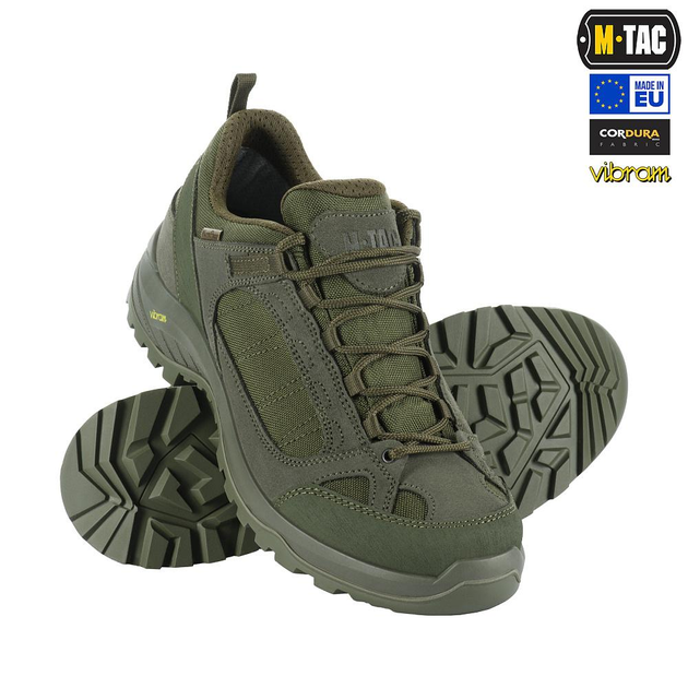 Тактичні кросівки демісезонні M-Tac Pro Line Ranger Green 45 - зображення 1