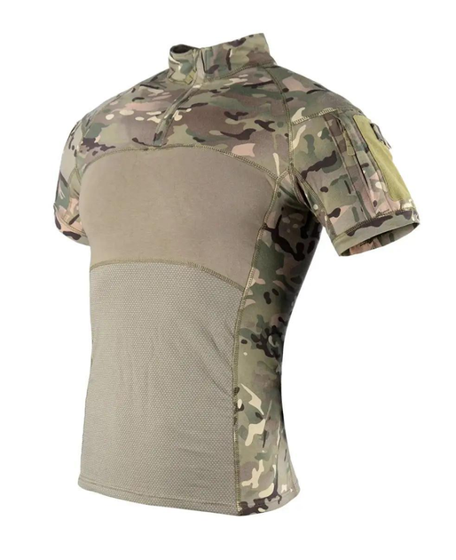 Летняя боевая рубашка потоотводная Tactical Series Multicam мультикам S - изображение 1