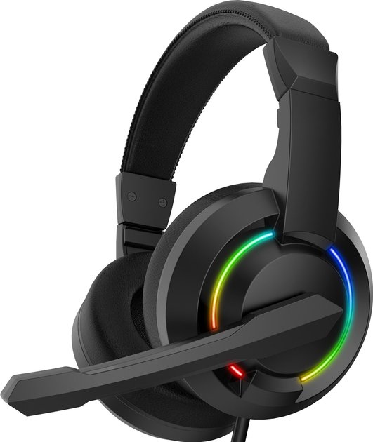 Акція на Навушники Gamepro HS299 RGB Black від Rozetka