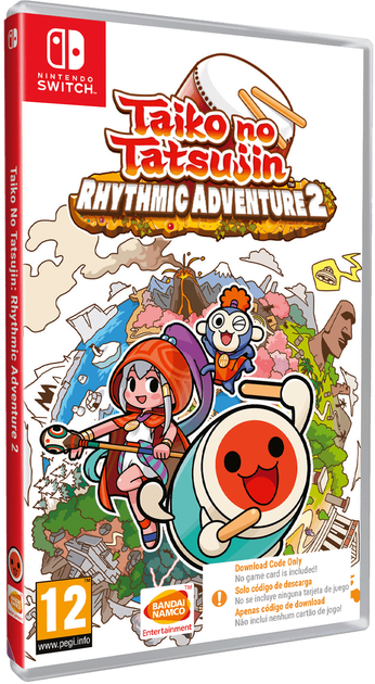 Gra Nintendo Switch Taiko no Tatsujin: Rhythmic Adventure Pack 2 (Kartridż) (3391892013283) - obraz 1