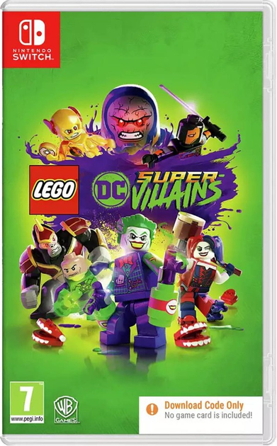 Гра Nintendo Switch Lego DC Super-Villains Code In Box (Картридж) (5051895413029) - зображення 1