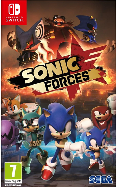 Gra Nintendo Switch Sonic Forces (Klucz elektroniczny) (5055277041176) - obraz 1