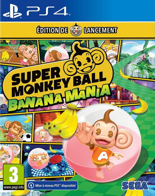 Гра PS4 Super Monkey Ball Banana Mania Launch Edition (Blu-ray диск) (5055277044436) - зображення 1