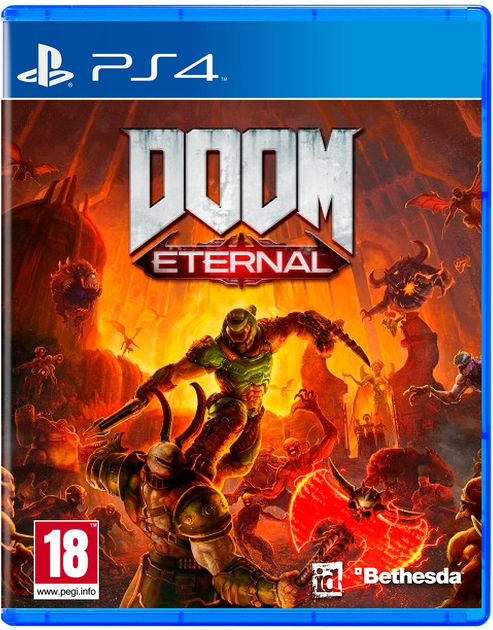 Гра PS4 Doom Eternal (Blu-ray диск) (5055856422808) - зображення 1