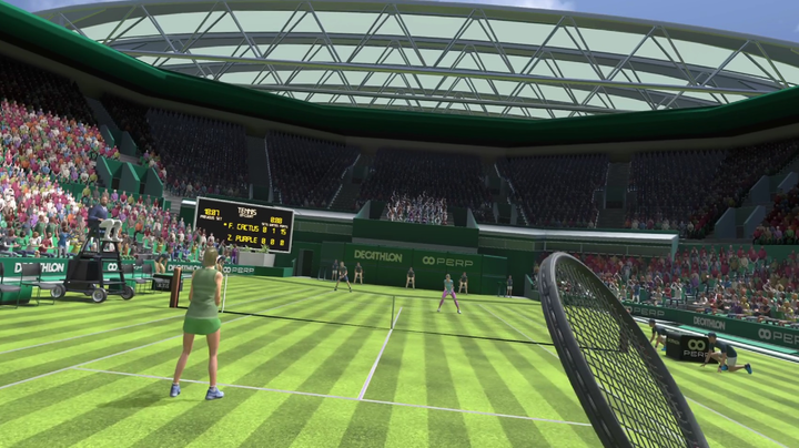 Gra PS5 Tennis On Court PSVR2 (Blu-ray) (5061005780750) - obraz 3