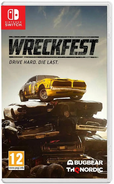 Gra Nintendo Switch Wreckfest (Kartridż) (9120080076526) - obraz 1