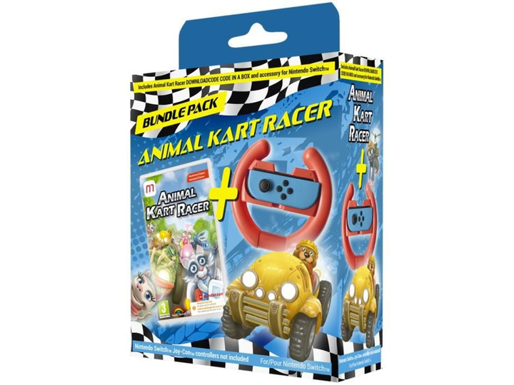 Гра Nintendo Switch Animal Kart Racer Bundle (Електронний ключ) (8720256139973) - зображення 1
