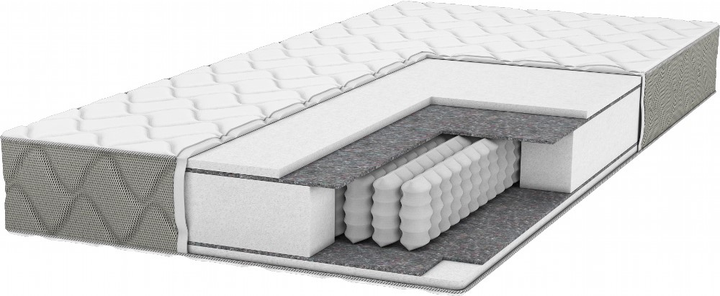 Акція на Ортопедичний матрац Smart Mattresses SpringFoam New 140x190 см (253301-140190) від Rozetka