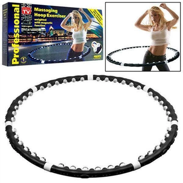 Массажный обруч Massaging Hoop Exerciser Professional Plus ХИТ (35735) - изображение 4