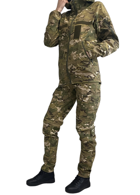 Тактическая военная весенне-летняя куртка 38 мультикам - изображение 2