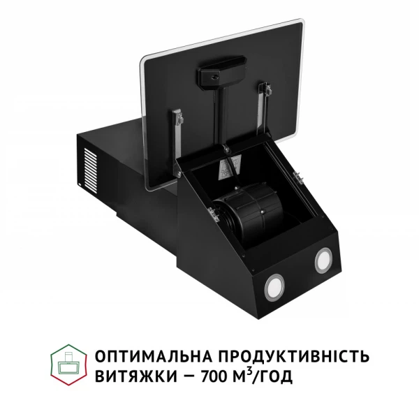 Вытяжка Perfelli vicco 5hm nero - изображение 6