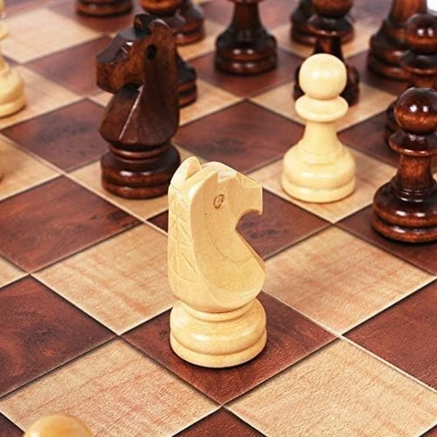Шахи 3 в 1 Madej дерев'яні (5903631457975) - зображення 3