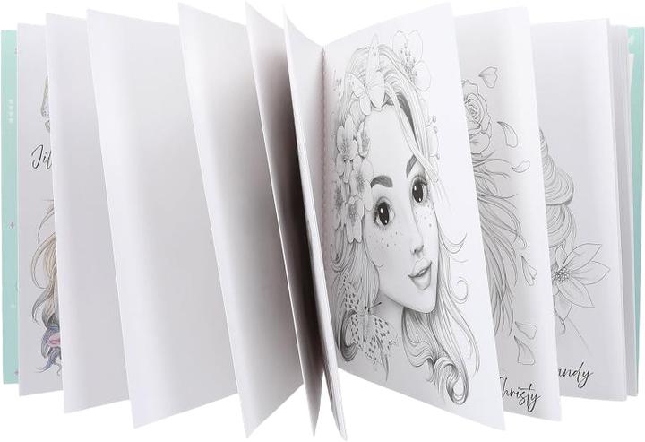 Książka-kolorowanka Depesche TOPModel Special Colouring Book (4010070647728) - obraz 5