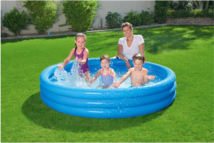 Надувний дитячий басейн Bestway Синій 183 x 33 см (5903864912241) - зображення 2