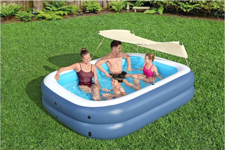 Nadmuchiwany basen Bestway Family z daszkiem 254 x 178 x 140 cm (6941607352199) - obraz 7