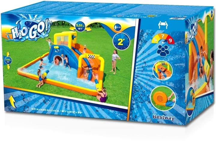 Nadmuchiwany basen dla dzieci Bestway Wodny Park 551 x 502 x 265 cm (6942138984767) - obraz 15