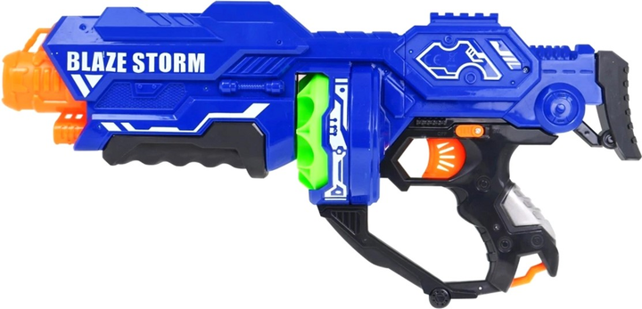 Karabin Blaze Storm z dodatkowym uchwytem i piankowymi kulkami 12 szt (5903864909241) - obraz 5
