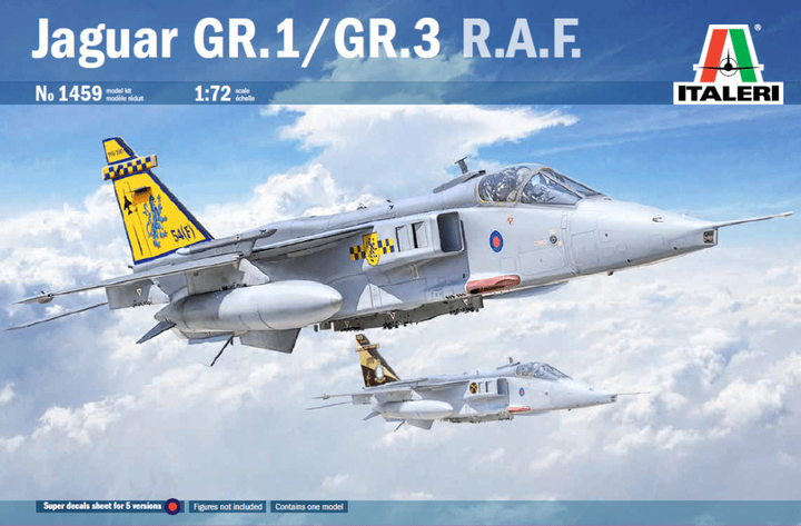 Model do składania Italeri Jaguar GR.1/GR 3 R.A.F. skala 1:72 (8001283014595) - obraz 1