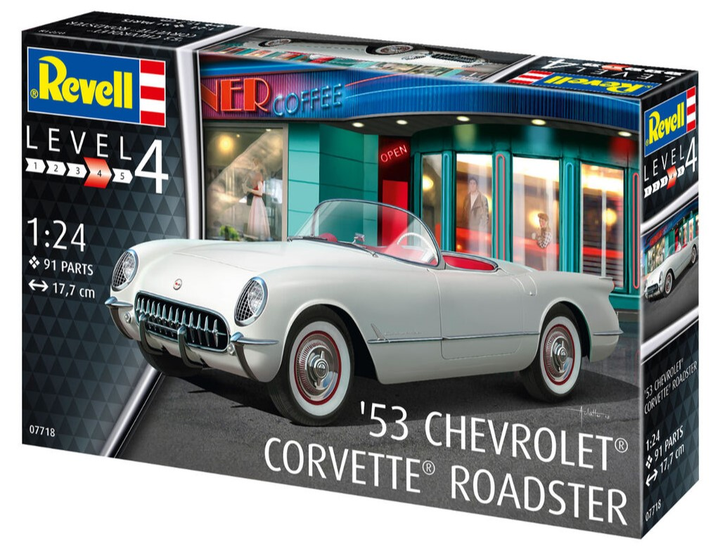 Збірна модель Revell Corvette Roadster масштаб 1:24 (4009803077185) - зображення 1