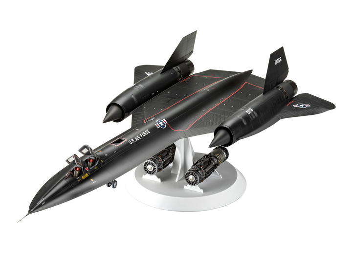 Model do składania Revell Lockheed SR-71 Blackbird skala 1:48 (4009803049670) - obraz 3