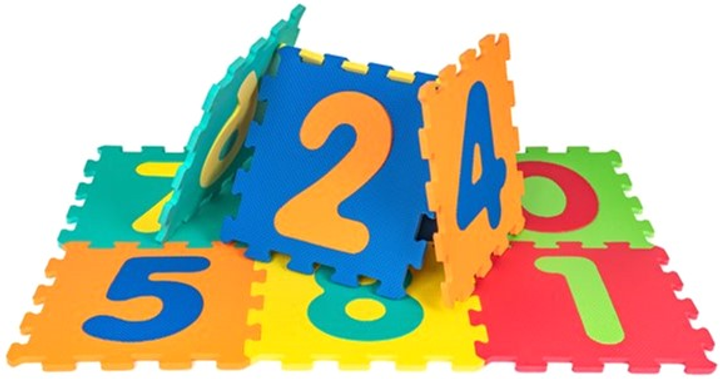 Розвиваючий килимок Numbers 10 елементів (5903864958430) - зображення 4