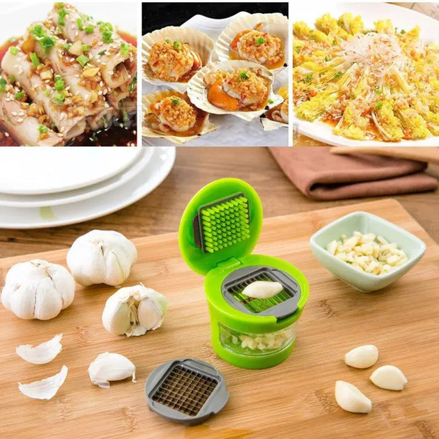 Чеснокодавка Garlic Chopper измельчитель пресс чеснока - Фото 3 Чеснокодавка Garlic Chopper измельчитель пресс чеснока - изображение 3
