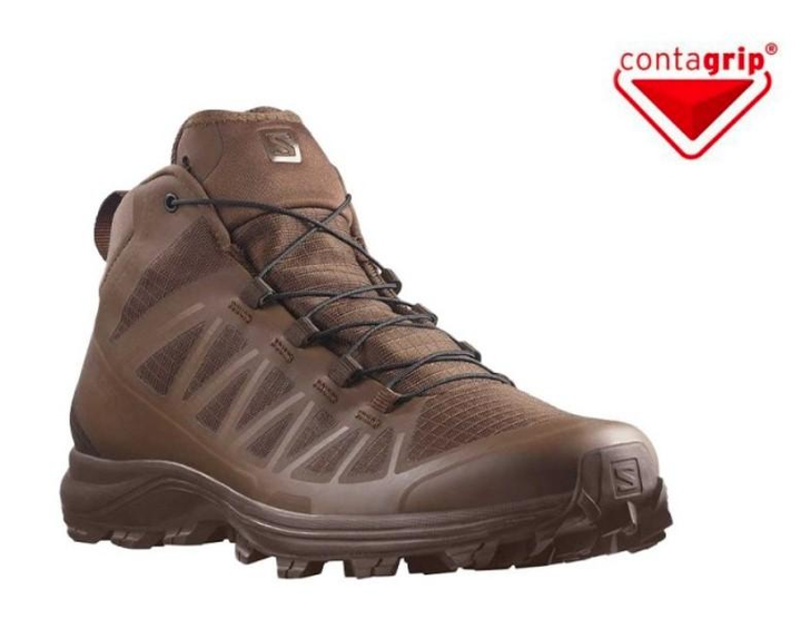 Кроссовки трекинговые тактические Salomon Speed Assault 2 Earth Brown, размер 44 - изображение 1