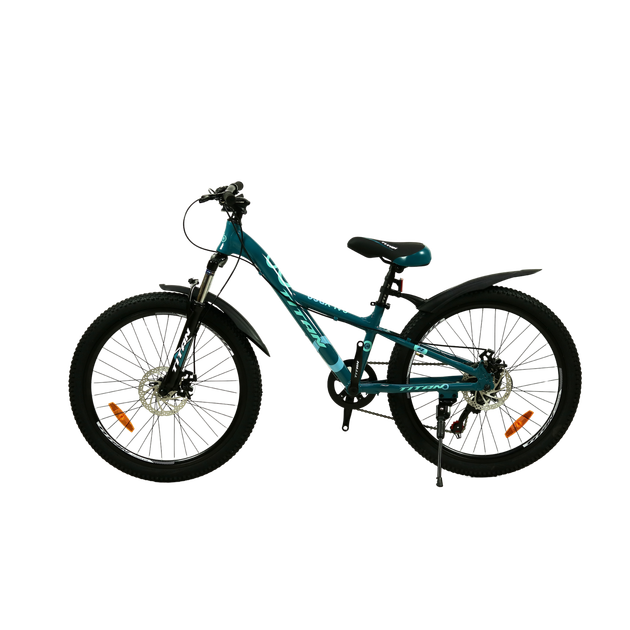 Велосипед Titan 24"Calypso -Рама-11" dark green-blue - Фото 1 Велосипед Titan 24"Calypso -Рама-11" dark green-blue - изображение 1