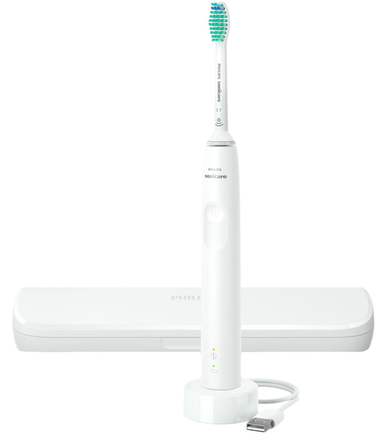 Електрична зубна щітка PHILIPS Sonicare 3100 series HX3673/13 (955555902959608) - Уцінка - зображення 1