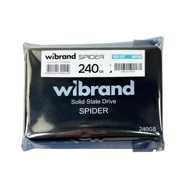 Накопичувач SSD Wibrand Spider 240 GB 2.5 - изображение 2