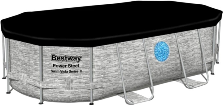 Каркасний басейн Bestway Power Steel з вікном 427 x 250 x 100 см (6941607311219) - зображення 8