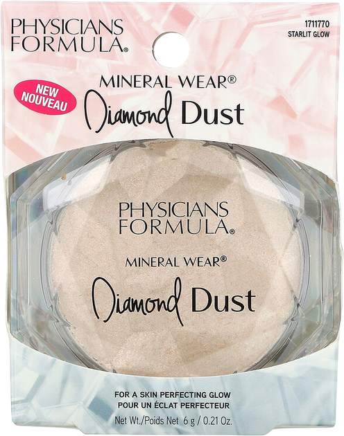 Rozświetlacz do twarzy Physicians Formula Mineral Wear Diamond Dust Starlit Glow 6 g (44386117709) - obraz 2