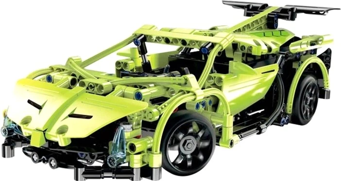 Конструктор CaDA Спортивний автомобіль на радіокеруванні 453 деталі (6948061924030) - зображення 5