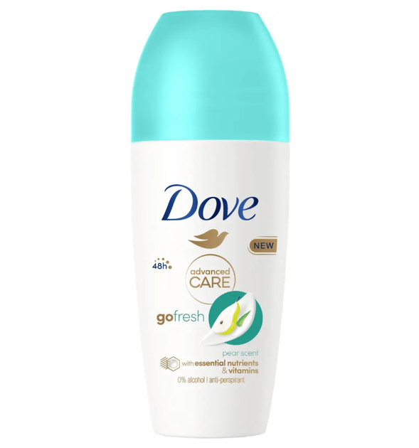 Дезодорант Dove Fresh Груша і алое вера кульковий 50 мл