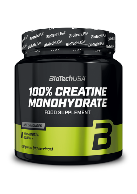 Креатин моногидрат BioTech 100% Creatine Monohydrate (300 г) биотеч без ...