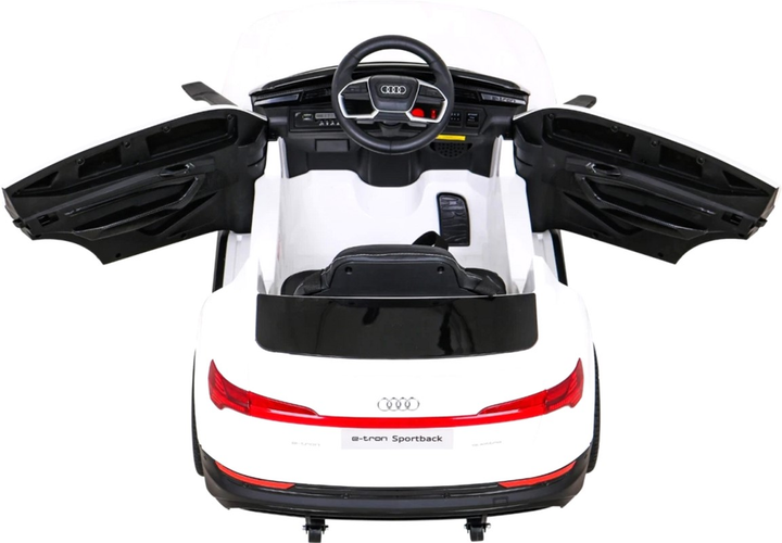 Samochód elektryczny dla dzieci Ramiz Audi E- Tron Sportback Biały (5903864951271) - obraz 7