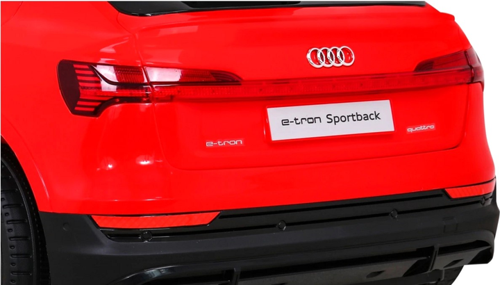 Samochód elektryczny dla dzieci Ramiz Audi E- Tron Sportback Czerwony (5903864951295) - obraz 12