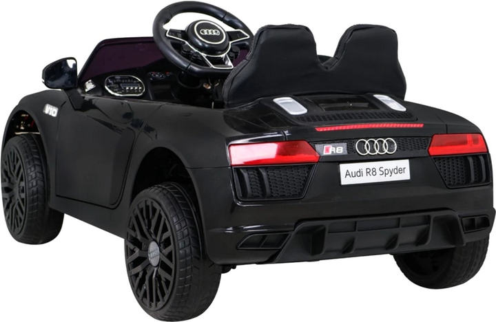 Samochód elektryczny dla dzieci Ramiz Audi R8 Czarny (5903864914504) - obraz 5
