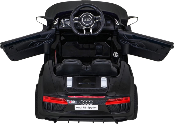 Samochód elektryczny dla dzieci Ramiz Audi R8 Czarny (5903864914504) - obraz 6