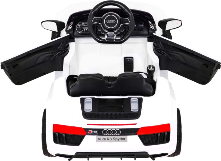 Samochód elektryczny dla dzieci Ramiz Audi R8 Biały (5903864913477) - obraz 6