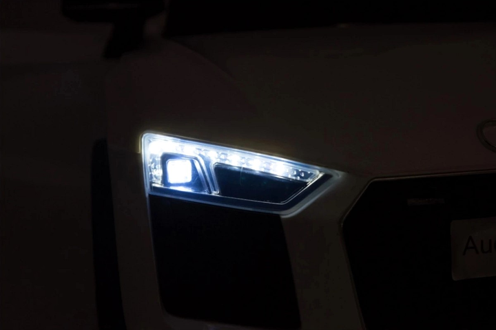 Samochód elektryczny dla dzieci Ramiz Audi R8 Biały (5903864913477) - obraz 15