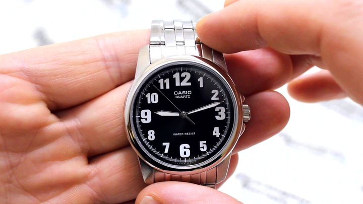 Часы наручные мужские кварцевые оригинальные японские Casio Collection MTP-1260PD-1BEF - изображение 4